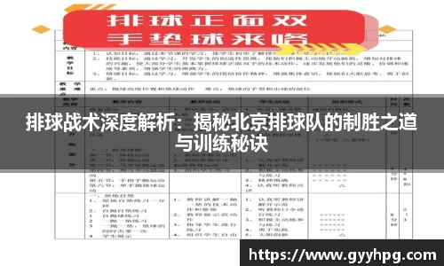 xingkong.com排球战术深度解析：揭秘北京排球队的制胜之道与训练秘诀